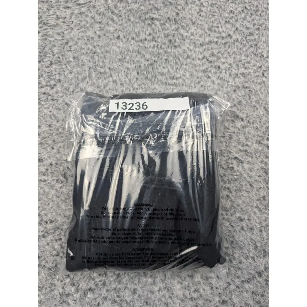 American Eagle Jeans Women 4 Black Distressed Denim Curvy Super Hi Rise Jegging - Picture 11 of 11